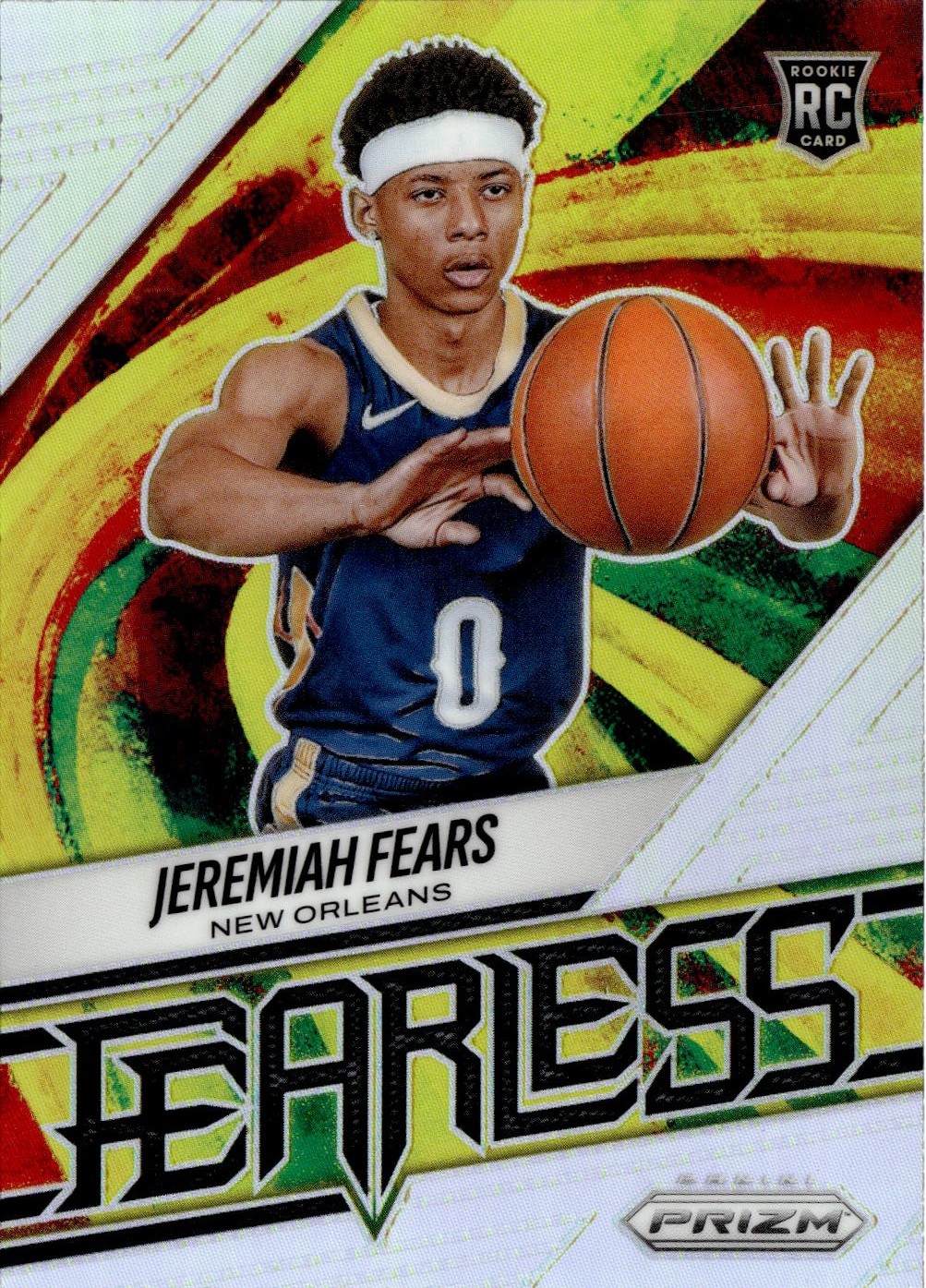 2026 Prizm Jeremiah Fears graded slab