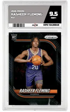 2026 PRIZM #22 RASHEER FLEMING MPE 9.5 MINT+ — graded card up for auction
