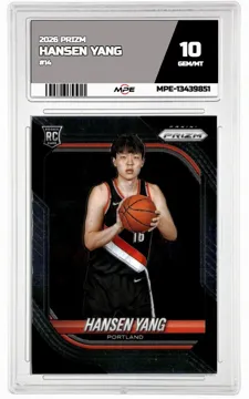 2026 PRIZM #14 HANSEN YANG MPE 10 GEM/MT — graded card up for auction