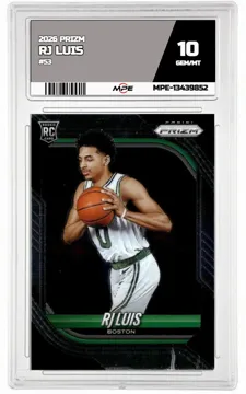 2026 PRIZM #53 RJ LUIS MPE 10 GEM/MT — graded card up for auction