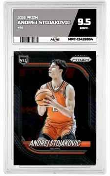 2026 PRIZM #85 ANDREJ STOJAKOVIC MPE 9.5 MINT+ — graded card up for auction
