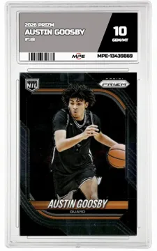 2026 PRIZM #138 AUSTIN GOOSBY MPE 10 GEM/MT — graded card up for auction