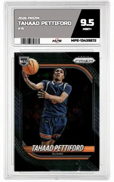 2026 PRIZM #76 TAHAAD PETTIFORD MPE 9.5 MINT+ — graded card up for auction