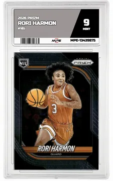 2026 PRIZM #185 RORI HARMON MPE 9 MINT — graded card up for auction