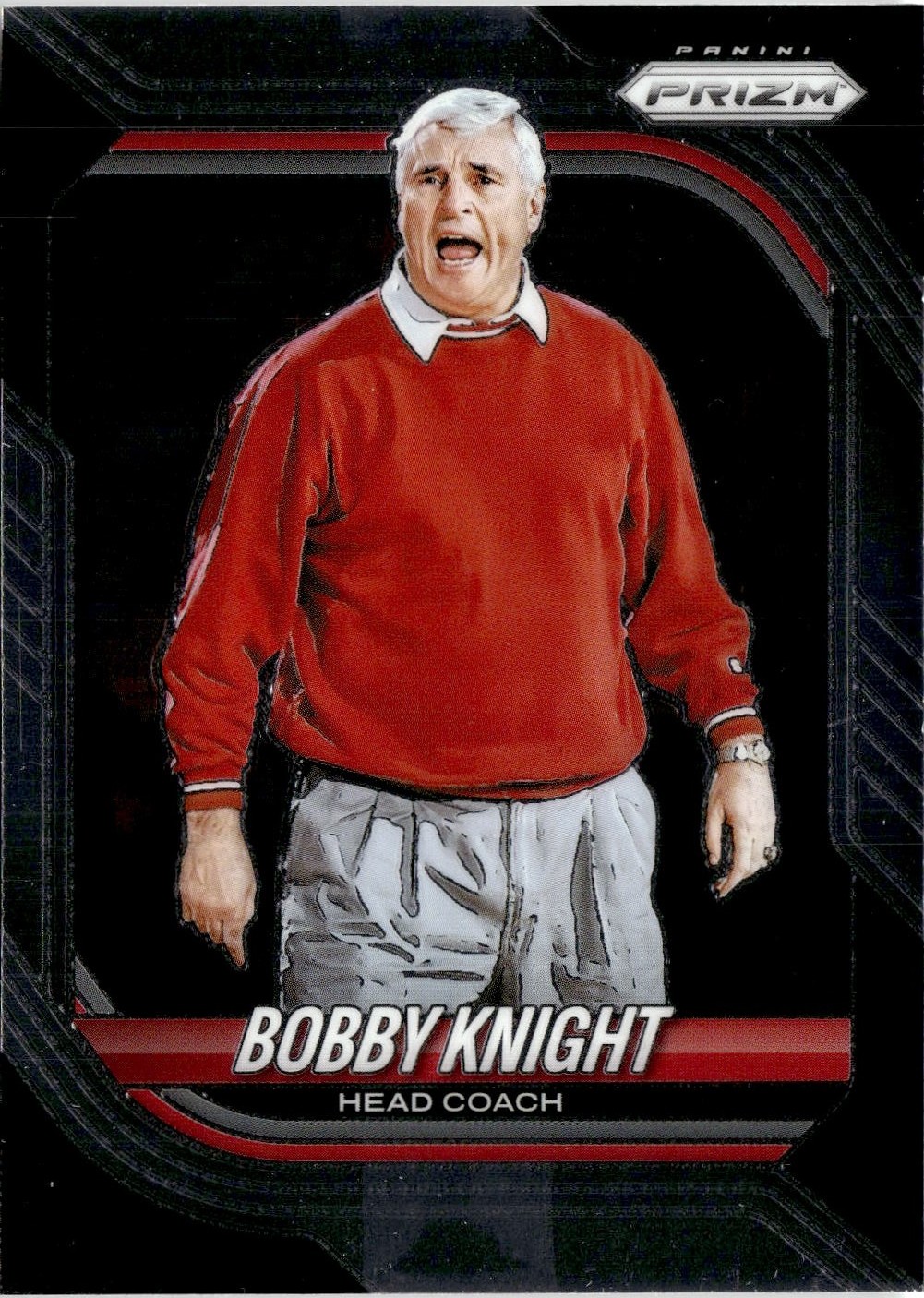 2026 Prizm Bobby Knight graded slab