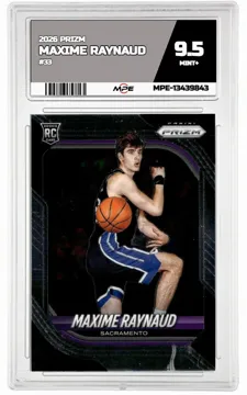 2026 PRIZM #33 MAXIME RAYNAUD MPE 9.5 MINT+ — graded card up for auction