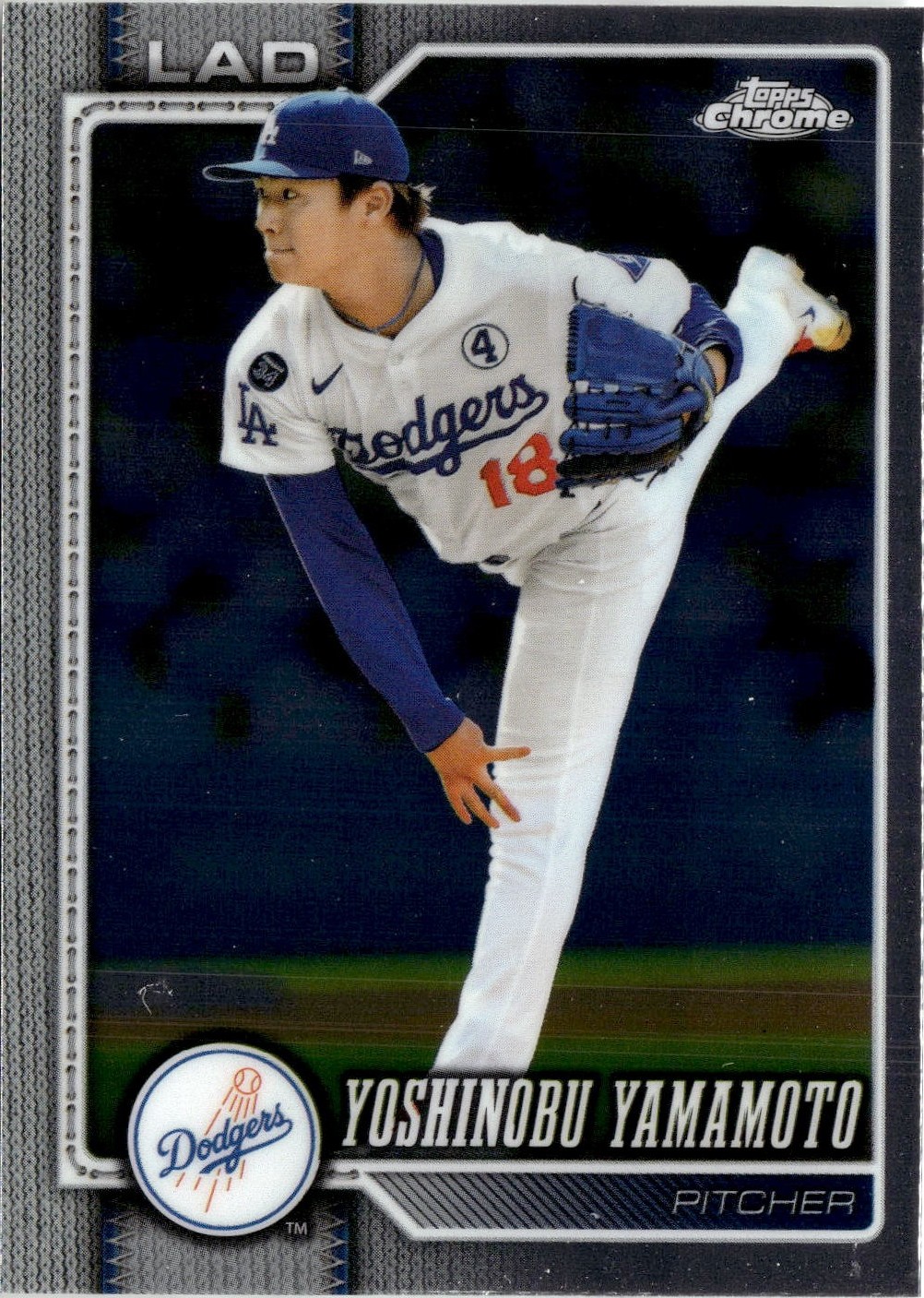 2026 Topps Chrome Yoshinobu Yamamoto graded slab