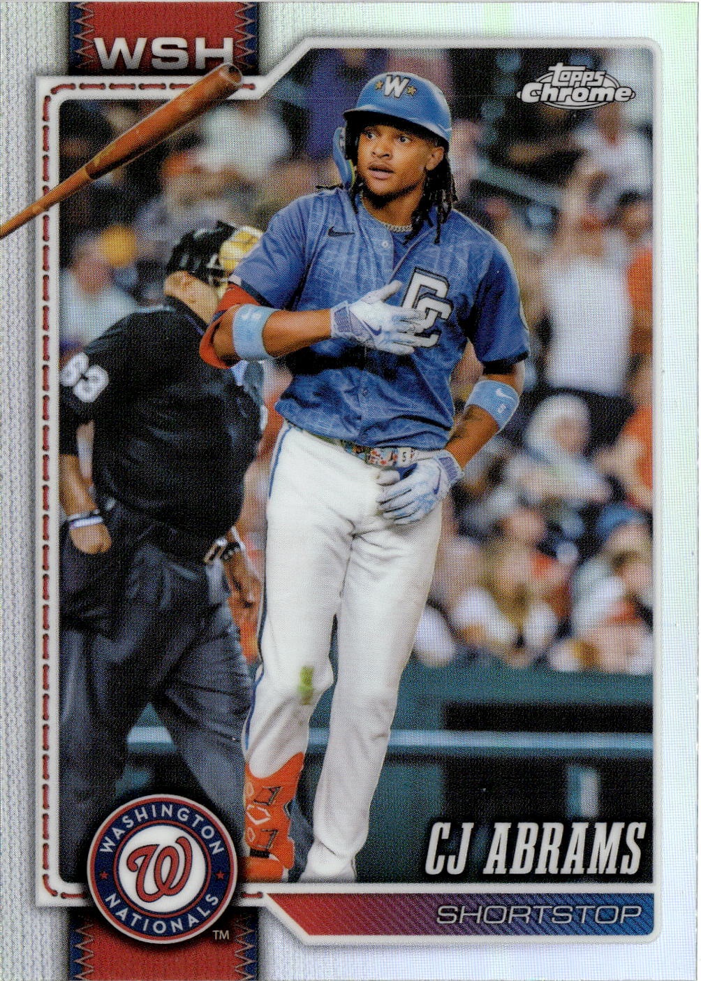 2026 Topps Chrome Cj Abrams graded slab