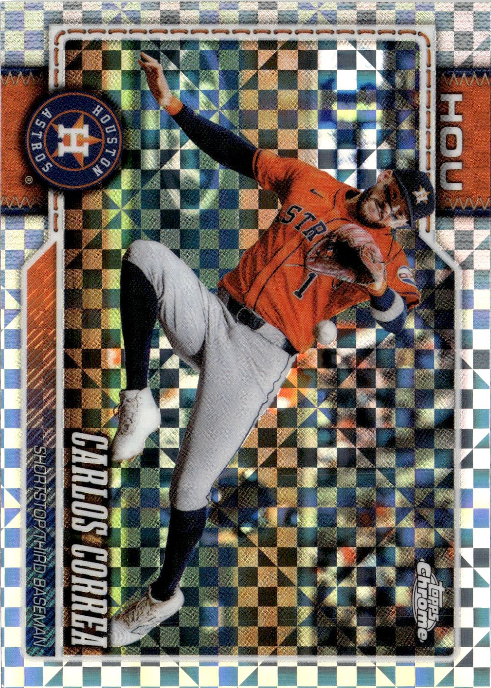 2026 Topps Chrome Carlos Correa graded slab