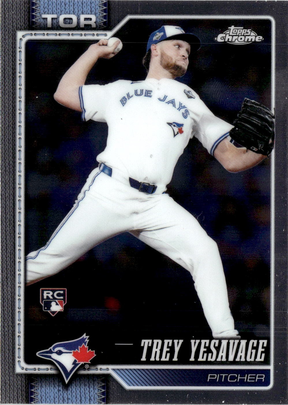 2026 Topps Chrome Trey Yesavage graded slab