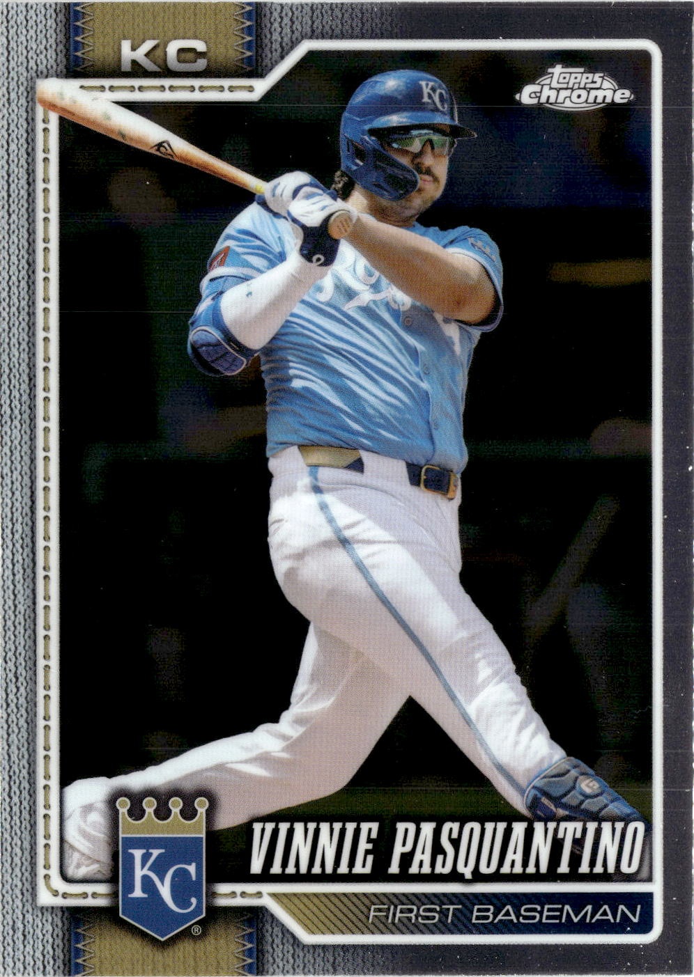 2026 Topps Chrome Vinnie Pasquantino graded slab