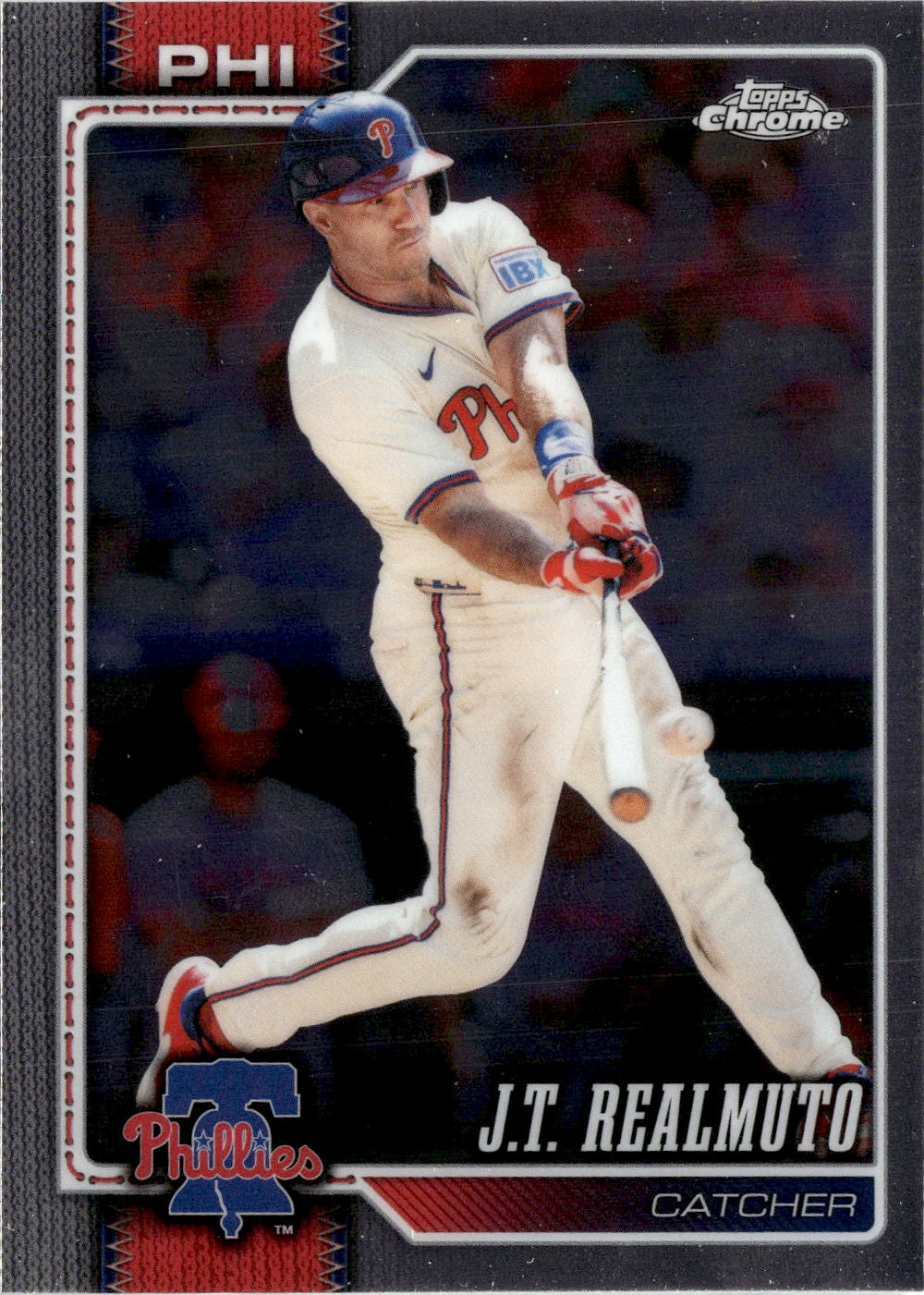 2026 Topps Chrome J.T. Realmuto graded slab