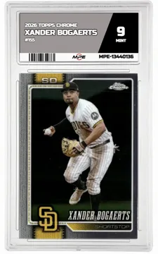 2026 TOPPS CHROME #155 XANDER BOGAERTS MPE 9 MINT — graded card up for auction
