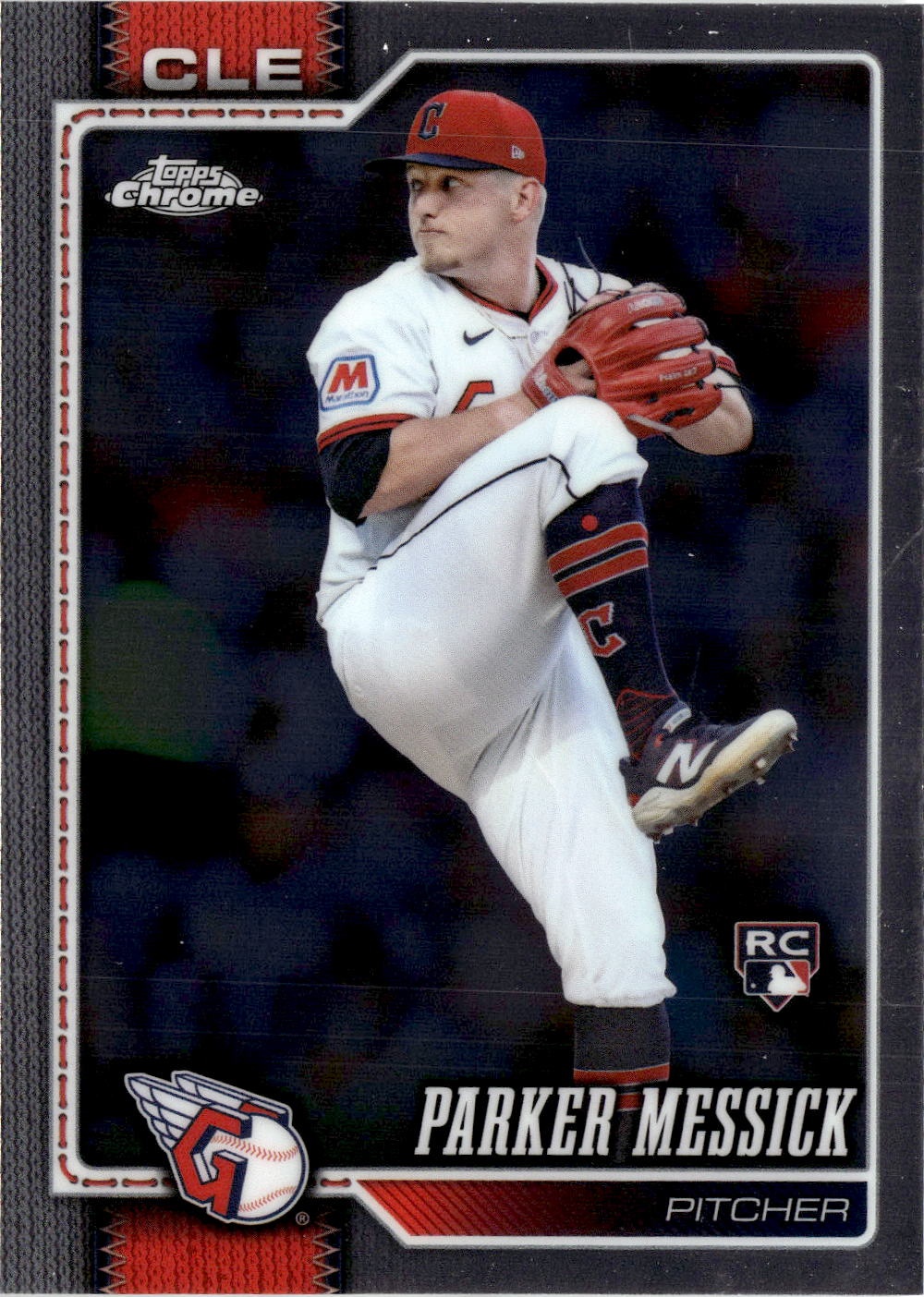 2026 Topps Chrome Parker Messick graded slab