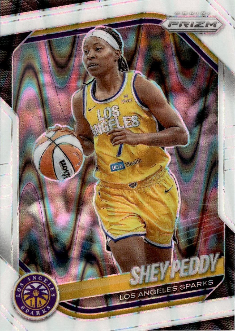 2025 Prizm Wnba Shey Peddy graded slab