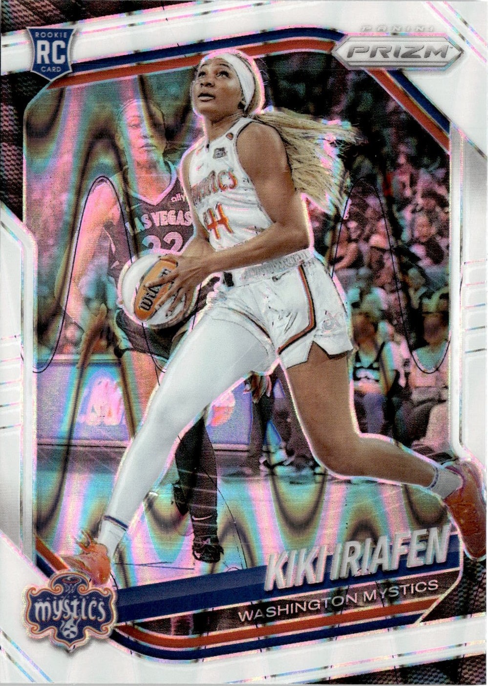 2025 Prizm Wnba Kiki Iriafen graded slab
