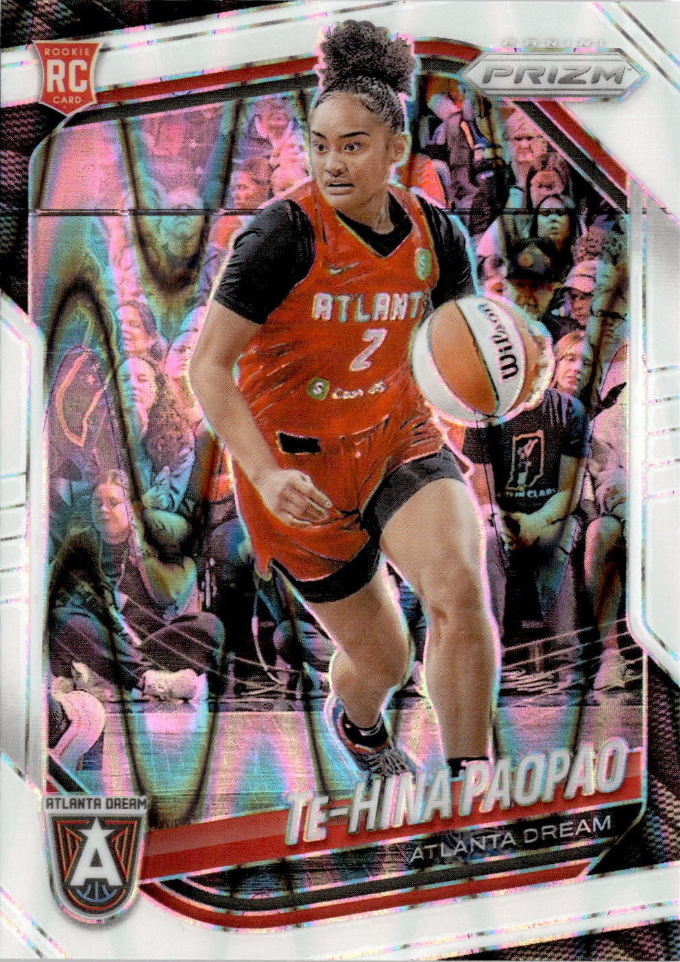 2025 Prizm Wnba Te-Hina Paopao graded slab
