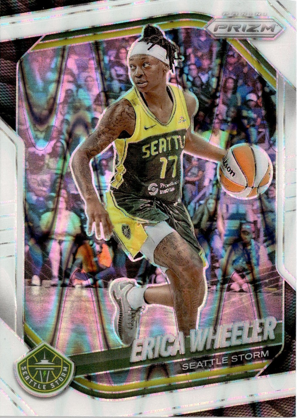 2025 Prizm Wnba Erica Wheeler graded slab