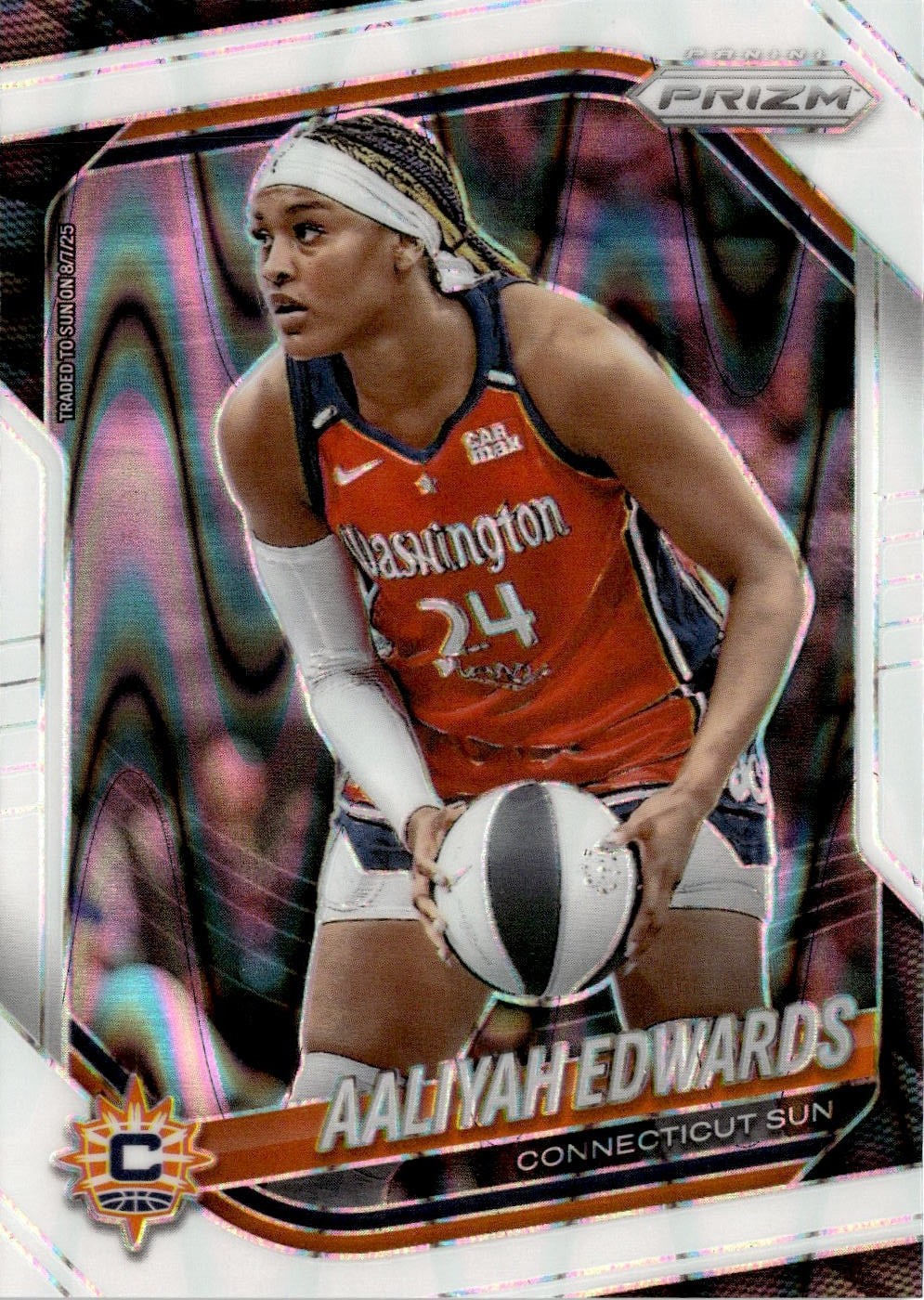 Aaliyah Edwards graded slab