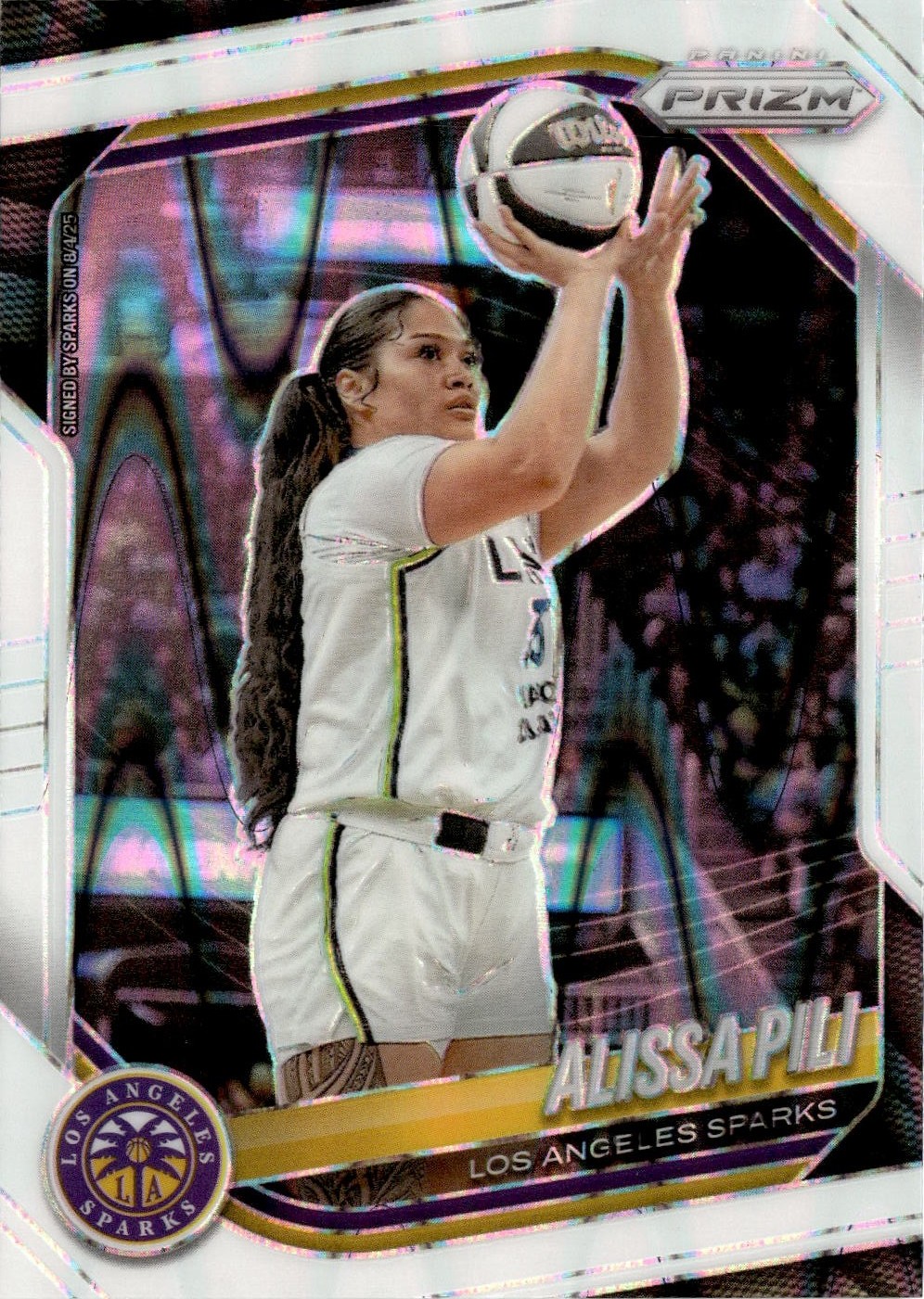 2025 Prizm Wnba Alissa Pili graded slab