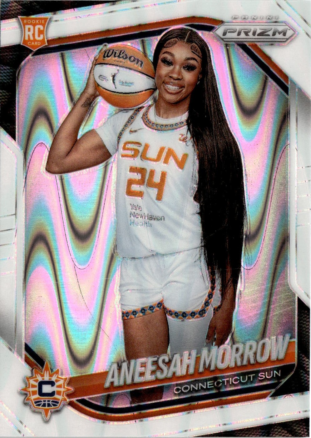 2025 Prizm Wnba Aneesah Morrow graded slab
