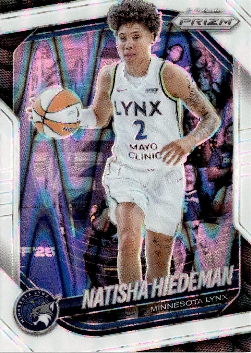 2025 Prizm Wnba Natisha Hiedeman graded slab