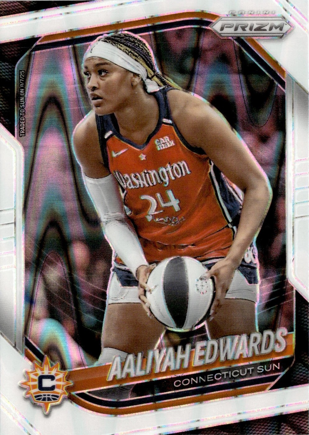 Aaliyah Edwards graded slab