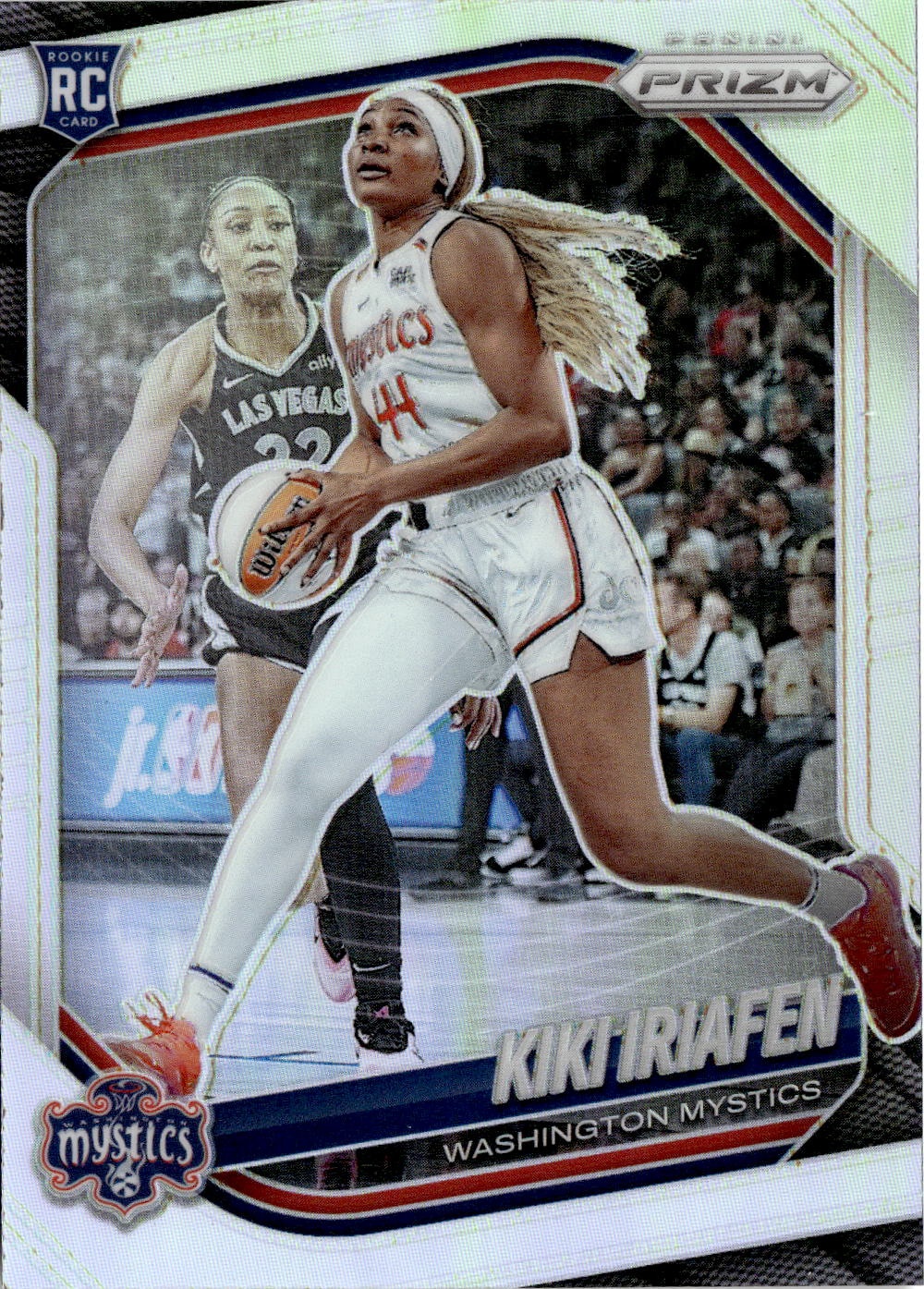 2025 Prizm Wnba Kiki Iriafen graded slab