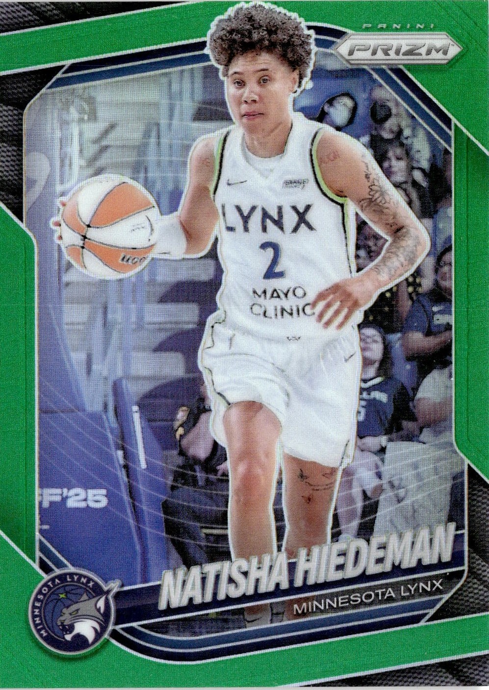 2025 Prizm Wnba Natisha Hiedeman graded slab