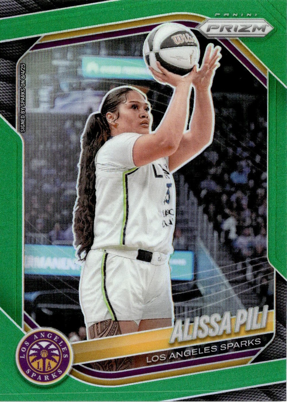 2025 Prizm Wnba Alissa Pili graded slab