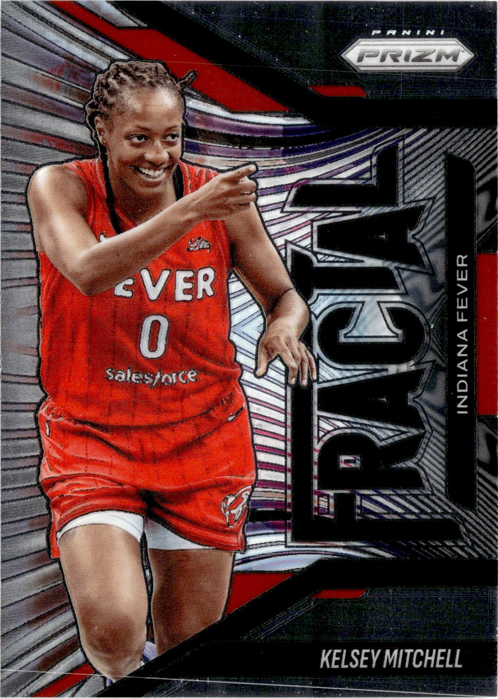 2025 Prizm Wnba Kelsey Mitchell graded slab