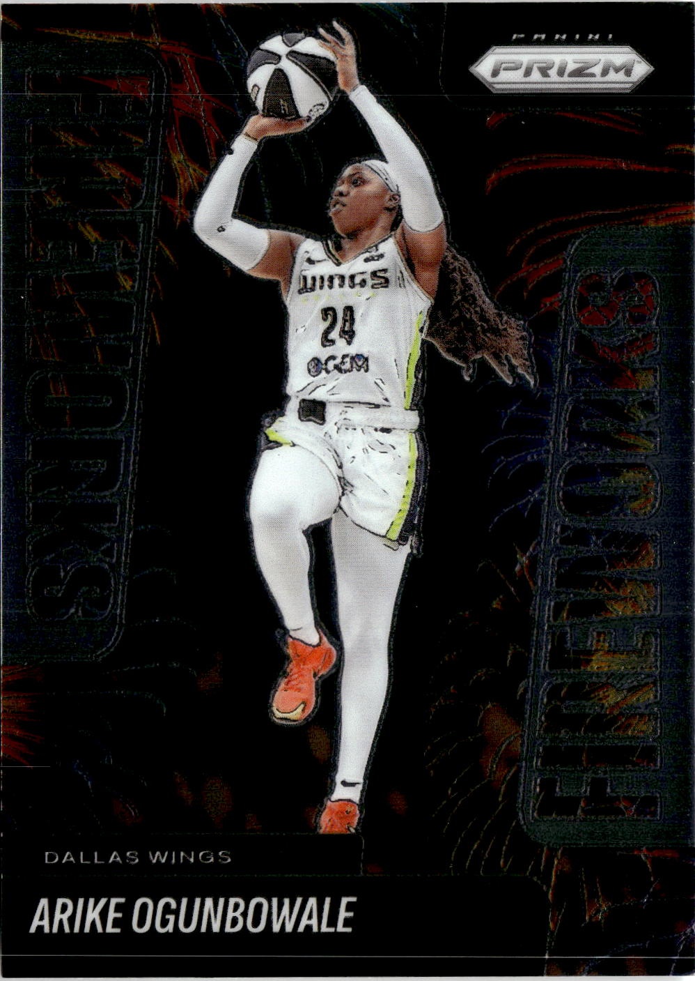 2025 Prizm Wnba Arike Ogunbowale graded slab