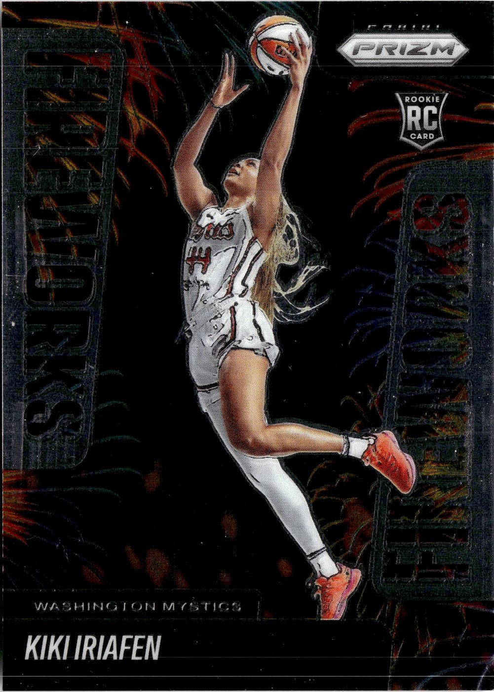 2025 Prizm Wnba Kiki Iriafen graded slab