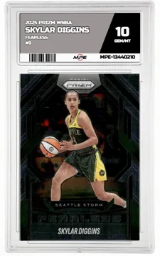 2025 PRIZM WNBA FEARLESS #9 SKYLAR DIGGINS MPE 10 GEM/MT — graded card up for auction
