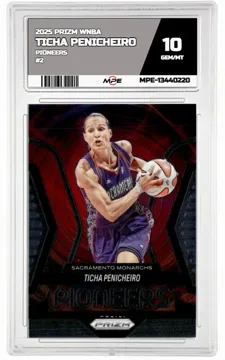 2025 PRIZM WNBA PIONEERS #2 TICHA PENICHEIRO MPE 10 GEM/MT — graded card up for auction