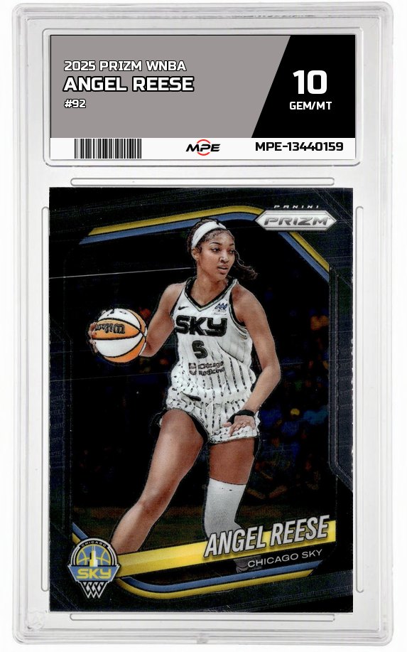 2025 PRIZM WNBA #92 ANGEL REESE MPE 10 GEM/MT — graded card auctioned from the MPE vault