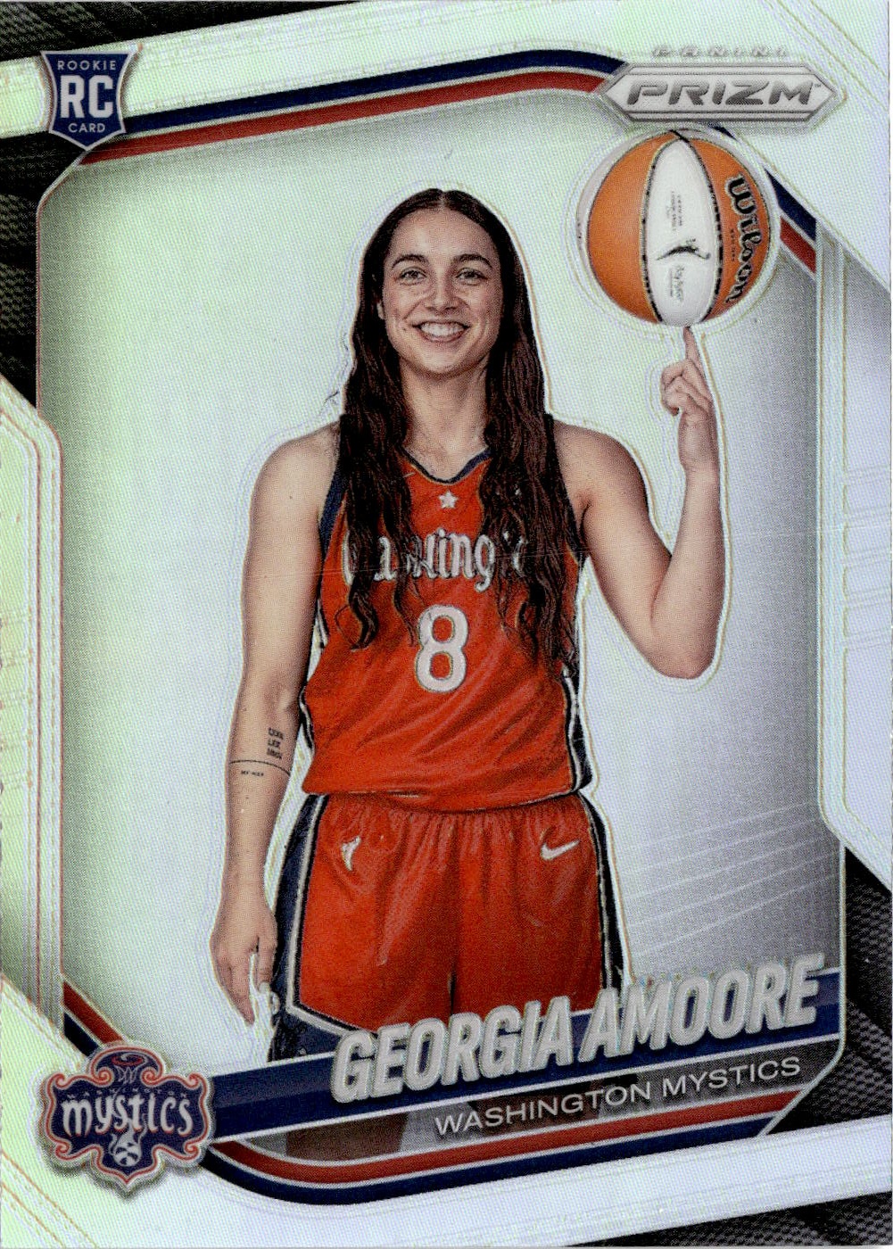 2025 Prizm Wnba Georgia Amoore graded slab