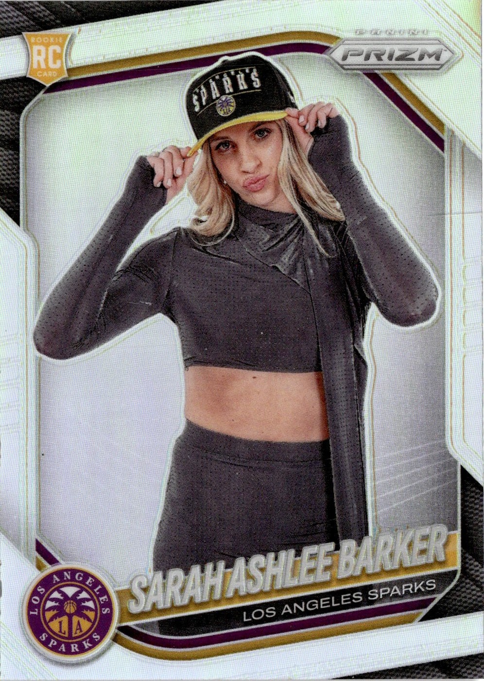 2025 Prizm Wnba Sarah Ashlee Barker graded slab