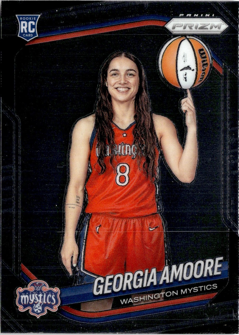 2025 Prizm Wnba Georgia Amoore graded slab