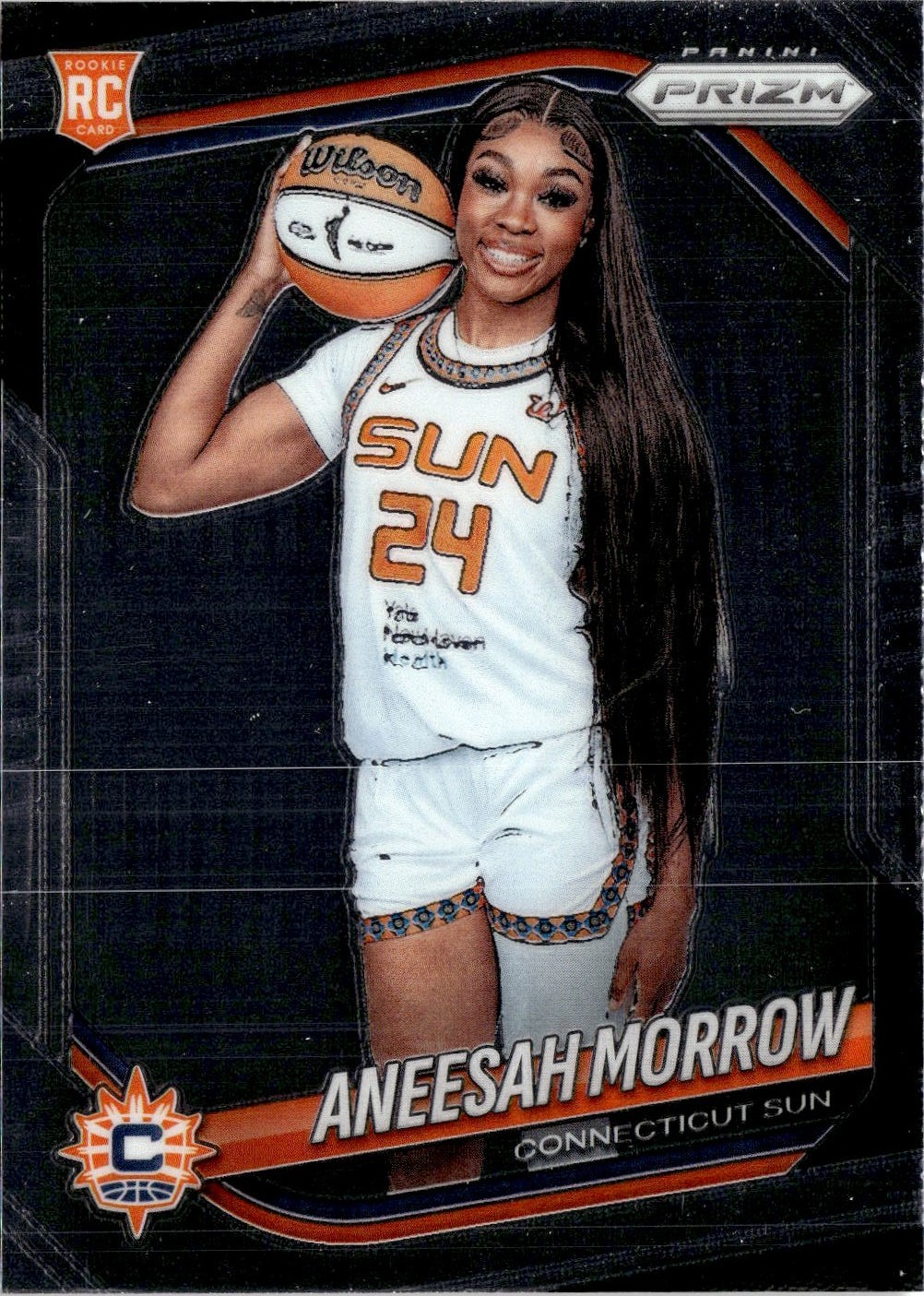 2025 Prizm Wnba Aneesah Morrow graded slab