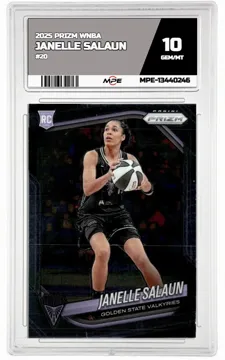 2025 PRIZM WNBA #20 JANELLE SALAUN MPE 10 GEM/MT — graded card up for auction