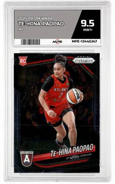 2025 PRIZM WNBA #61 TE-HINA PAOPAO MPE 9.5 MINT+ — graded card up for auction