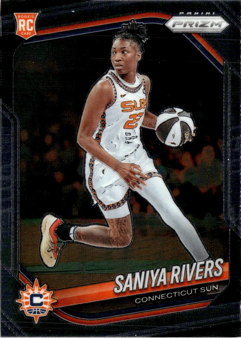2025 Prizm Wnba Saniya Rivers graded slab