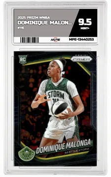 2025 PRIZM WNBA #116 DOMINIQUE MALONGA MPE 9.5 MINT+ — graded card up for auction