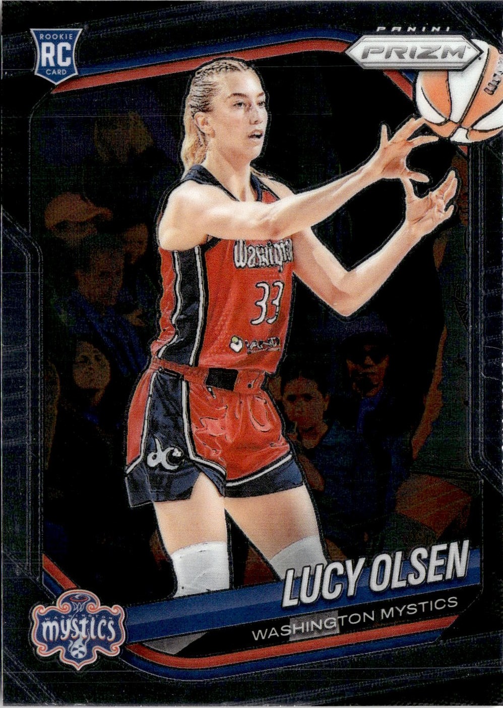2025 Prizm Wnba Lucy Olsen graded slab