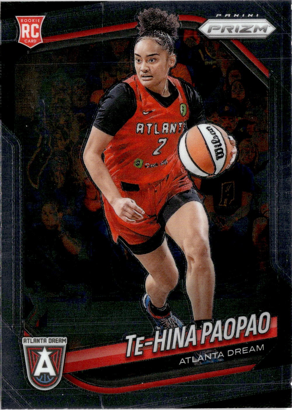 2025 Prizm Wnba Te-Hina Paopao graded slab