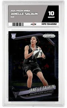 2025 PRIZM WNBA #20 JANELLE SALAUN MPE 10 GEM/MT — graded card up for auction