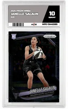 2025 PRIZM WNBA #20 JANELLE SALAUN MPE 10 GEM/MT — graded card up for auction