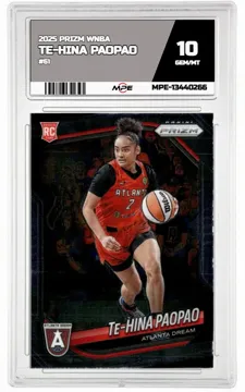 2025 PRIZM WNBA #61 TE-HINA PAOPAO MPE 10 GEM/MT — graded card up for auction