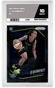 2025 PRIZM WNBA #95 JJ QUINERLY MPE 10 GEM/MT — graded card up for auction